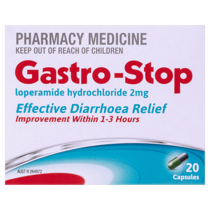 Gastro-Stop Loperamide Capsules 20