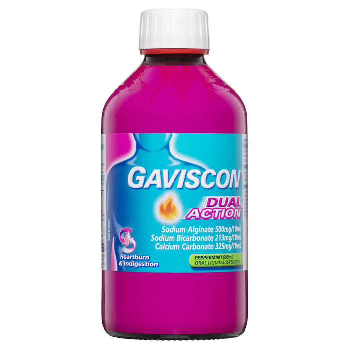 Gaviscon Dual Action Liquid 600ml