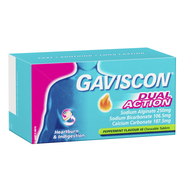 Gaviscon Dual Action Tablets 48