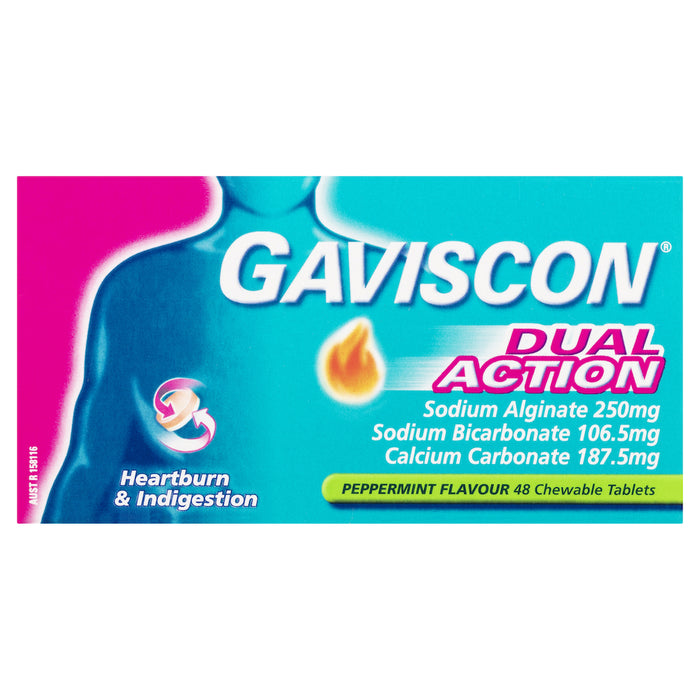 Gaviscon Dual Action Tablets 48