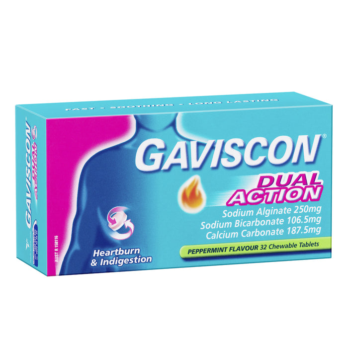 Gaviscon Dual Action Tablets 32