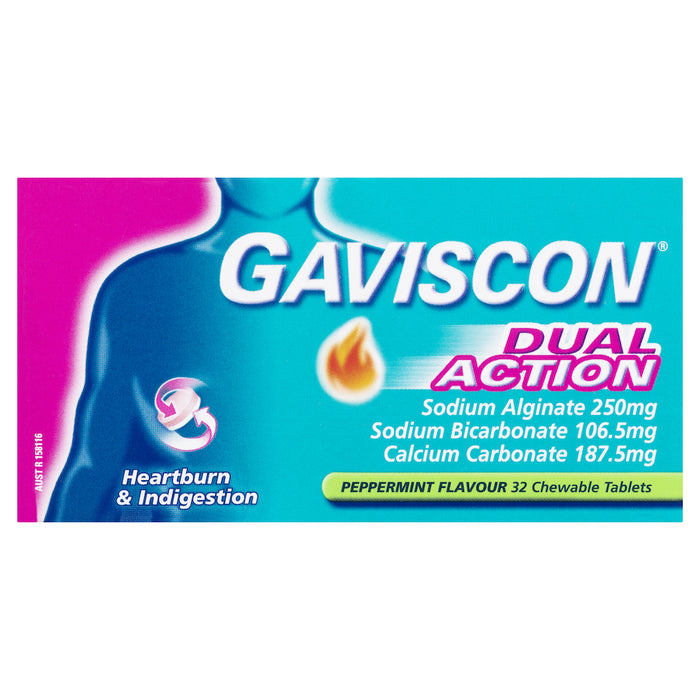 Gaviscon Dual Action Tablets 32