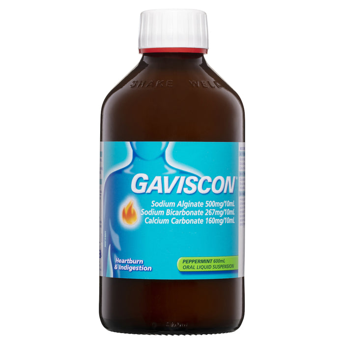 Gaviscon Peppermint Liquid 600ml