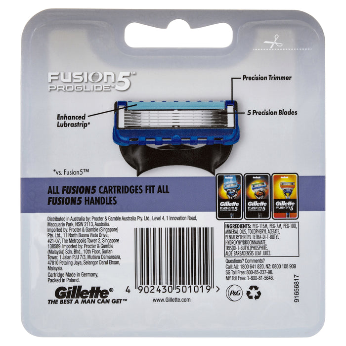 Gillette Fusion Proglide Refill Blades 8 Pack