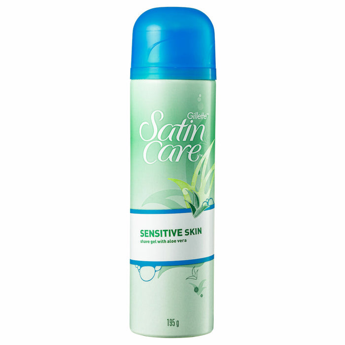 Gillette Satin Shaving Gel Sensitive 200ml