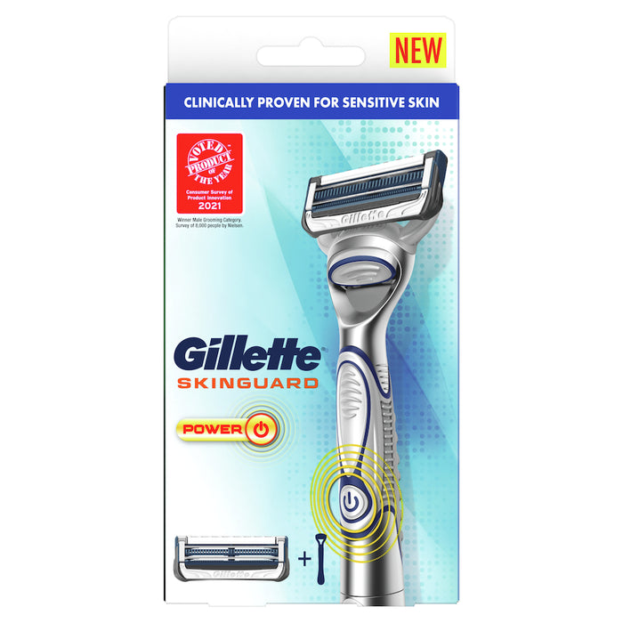 Gillette Skinguard Power Razor + 1 Cartridge