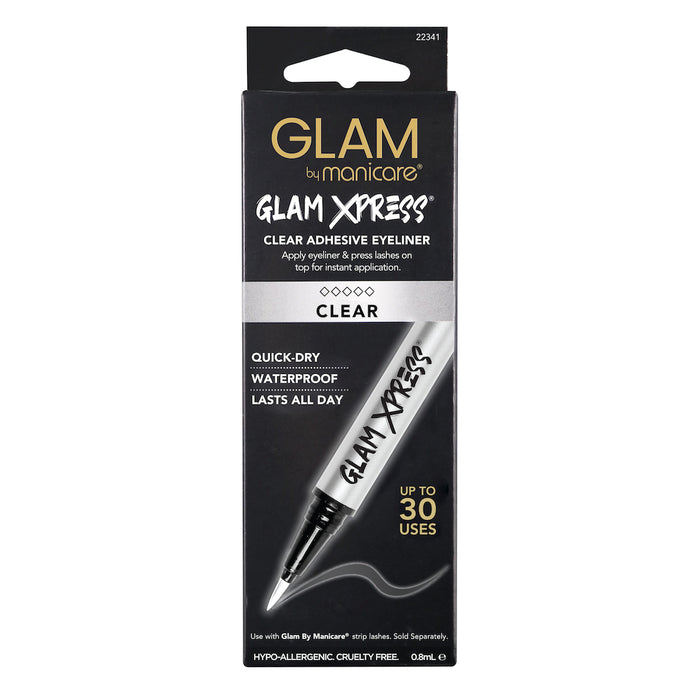 Glam By Manicare Clear Adhesive Eyeliner 22341