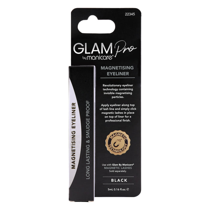 Glam By Manicare Magnetising Eyeliner Black