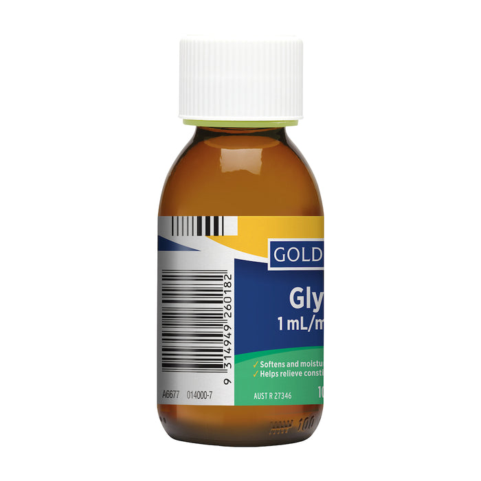 Gold Cross Glycerol Glycerin BP 100ml