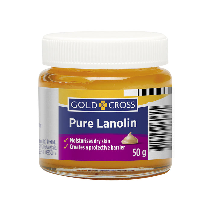 Gold Cross Pure Lanolin Jar 50g