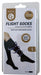 Go Travel Flight Socks Knee High Black Large.