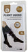 Go Travel Flight Socks Knee High Black XLarge.