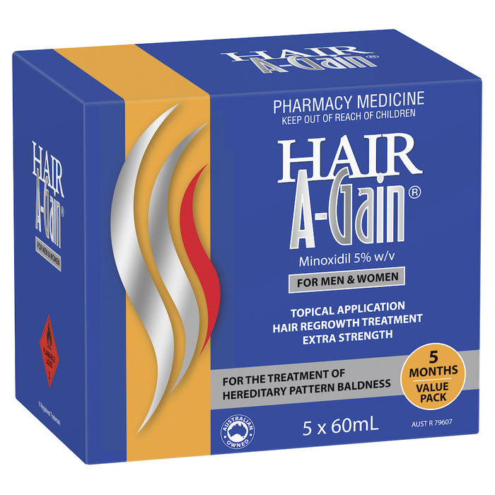 Hair A Gain 5 x 60ml Pack