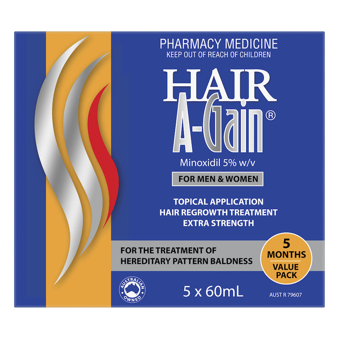 Hair A Gain 5 x 60ml Pack