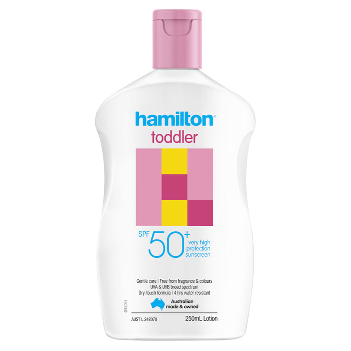 Hamilton Sunscreen Toddler Lotion SPF 50+ 250ml