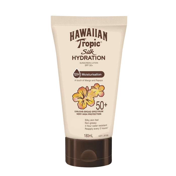 Hawaiian Tropic Silk Hydration SPF50+ Lotion 180ml