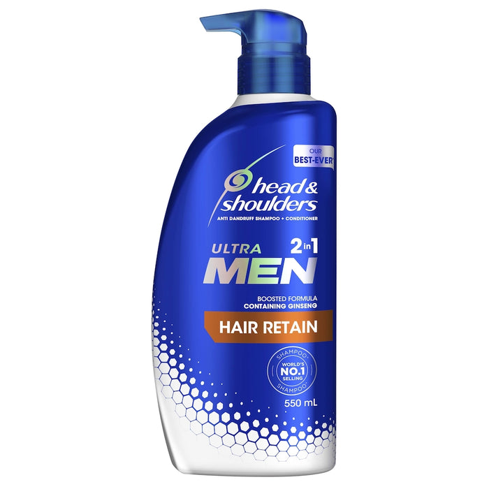 Head & Shoulders 2in1 Men Hair Retain 550ml