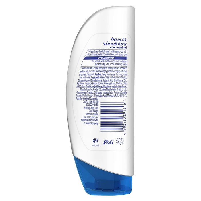 Head & Shoulders Cool Menthol Conditioner 400mL