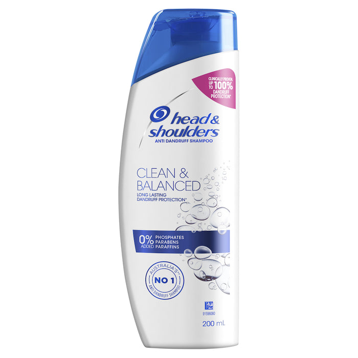 Head&Shoulders Clean & Balance Shampoo 200ml