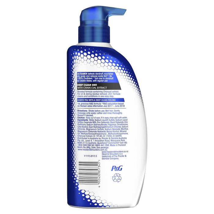 Head&Shoulders Deep Clean 2in1 Ultra Men 550ml