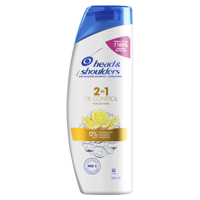 Head&Shoulders Oil Control 2in1 Shampoo & Conditioner 350ml