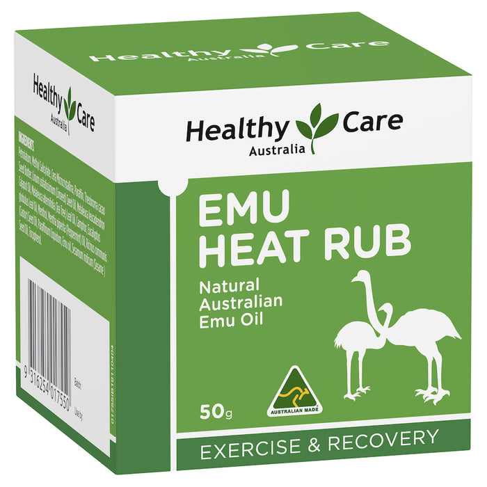 Healthy Care Emu Arthritis & Muscle Heat Rub 50g