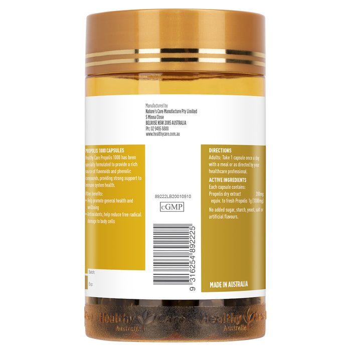 Healthy Care Propolis 1000 200 Capsules