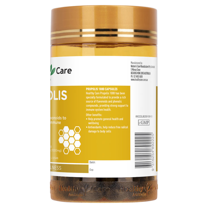 Healthy Care Propolis 1000 200 Capsules