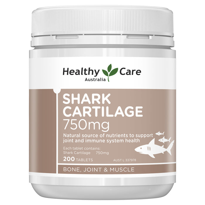 Healthy Care Shark Cartilage 200 Tablets