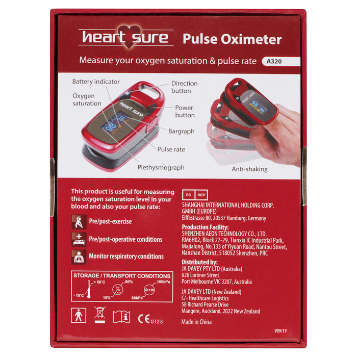 Heart Sure A320 Pulse Oximeter