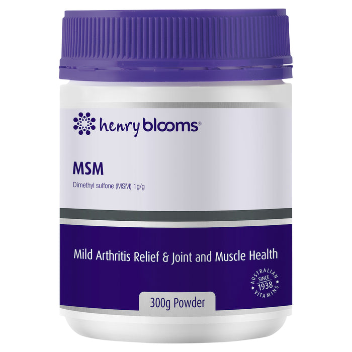 Henry Blooms MSM Powder 300g