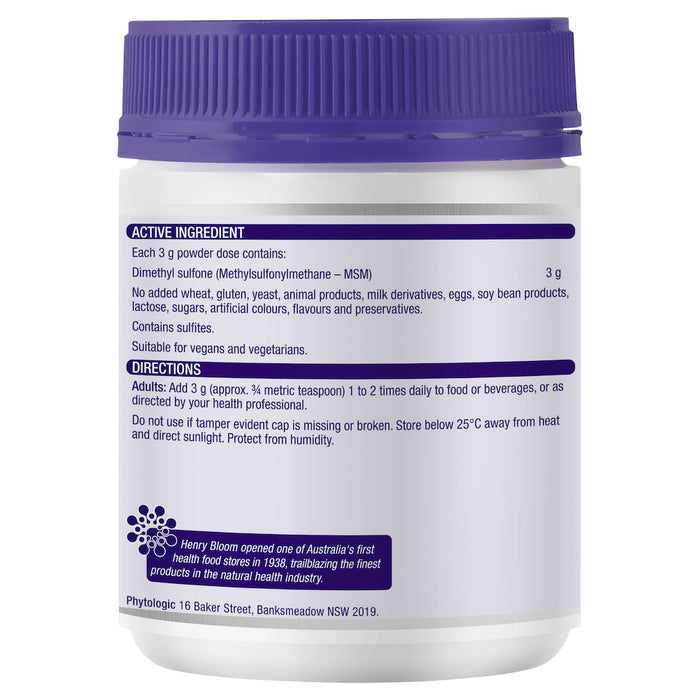 Henry Blooms MSM Powder 300g