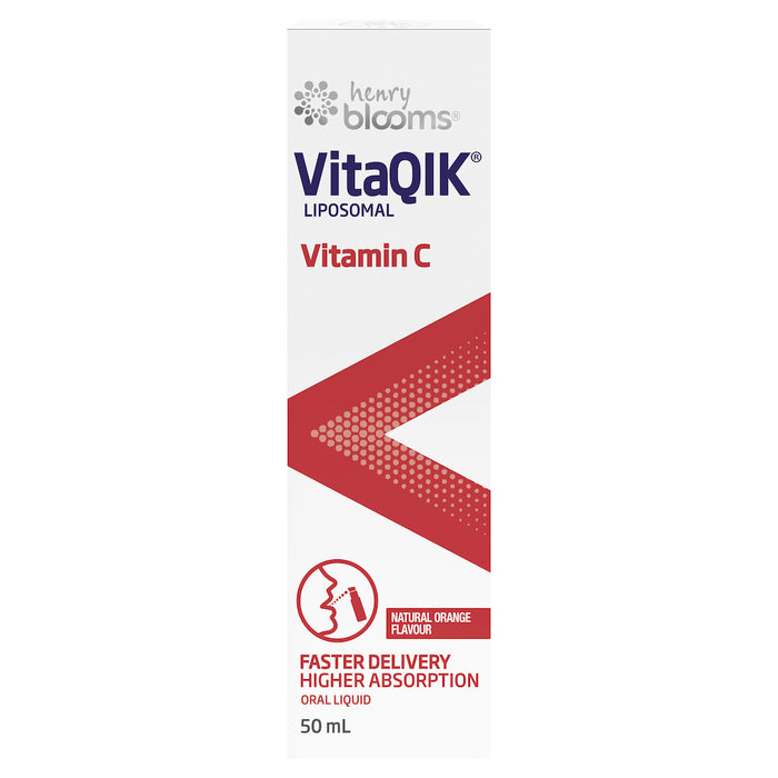 Henry Blooms VitaQIK Liposomal Vitamin C Spray 50ml