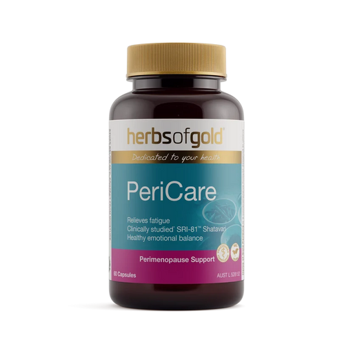 Herbs Of Gold Peri Care 60 Capsules.