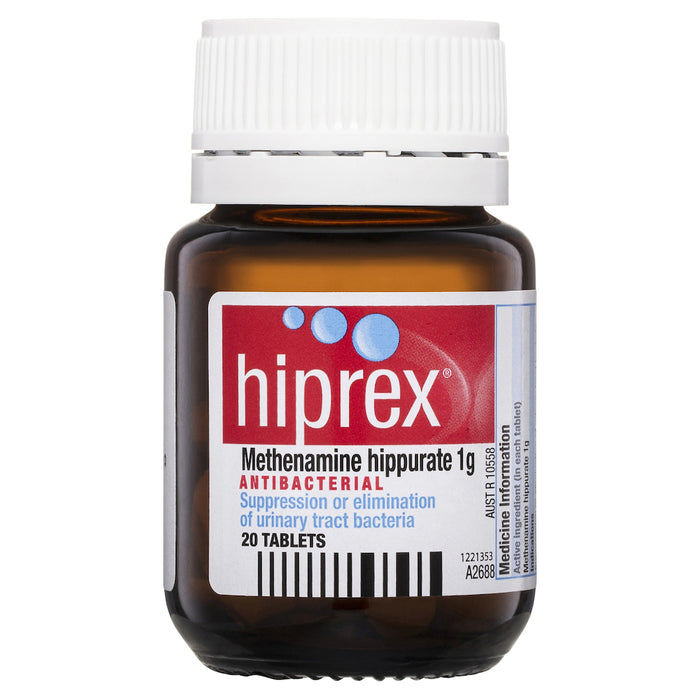 Hiprex Urinary Tract Anibacterial Tablets 20