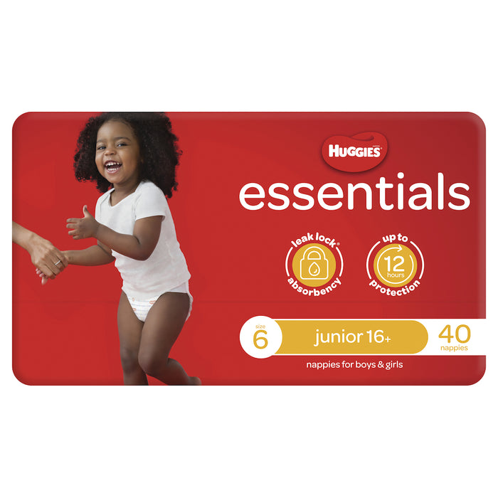 Huggies Essential Nappies Junior 40