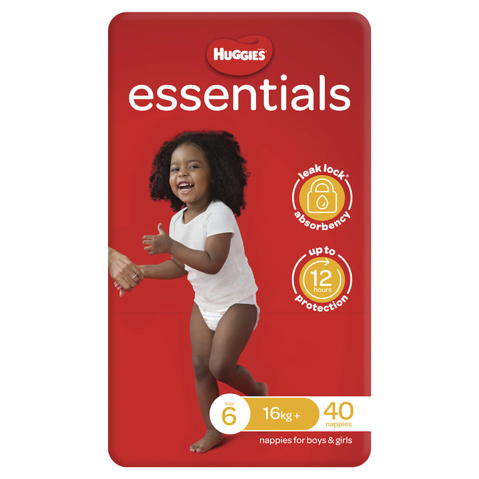 Huggies Essential Nappies Junior 40