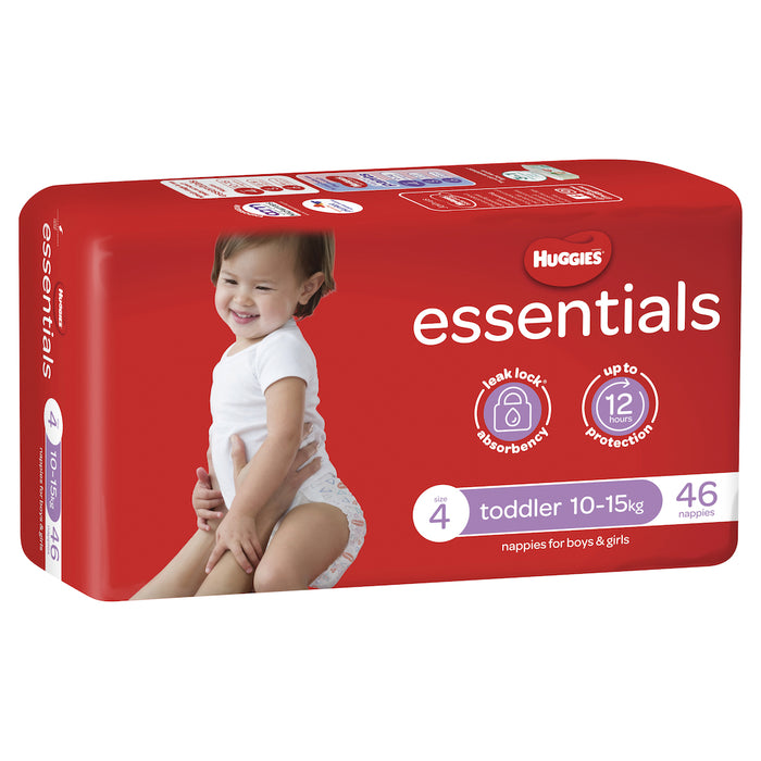 Huggies Essential Nappies Toddler 46