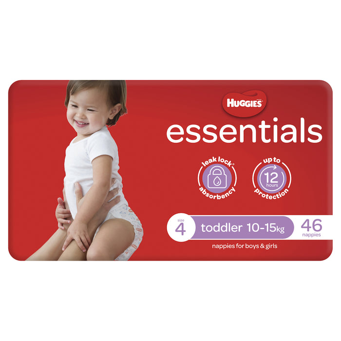 Huggies Essential Nappies Toddler 46