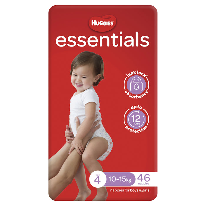 Huggies Essential Nappies Toddler 46