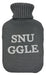 3P Hot Water Bottle Cover Grey Knit Snuggle – For 2l Bottle.