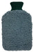 3P Hot Water Bottle Cover Steel Blue Plush – For 2l Bottle.