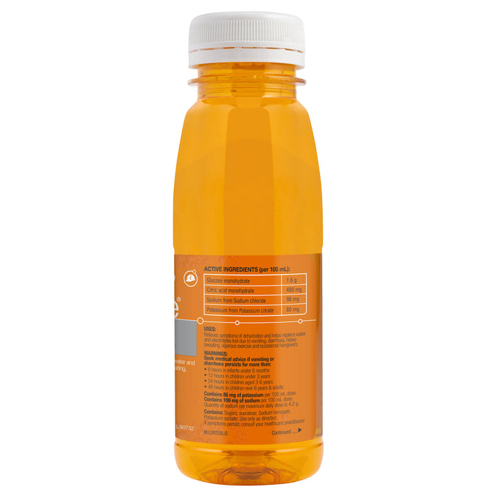 Hydralyte Liquid Orange 250ml Single