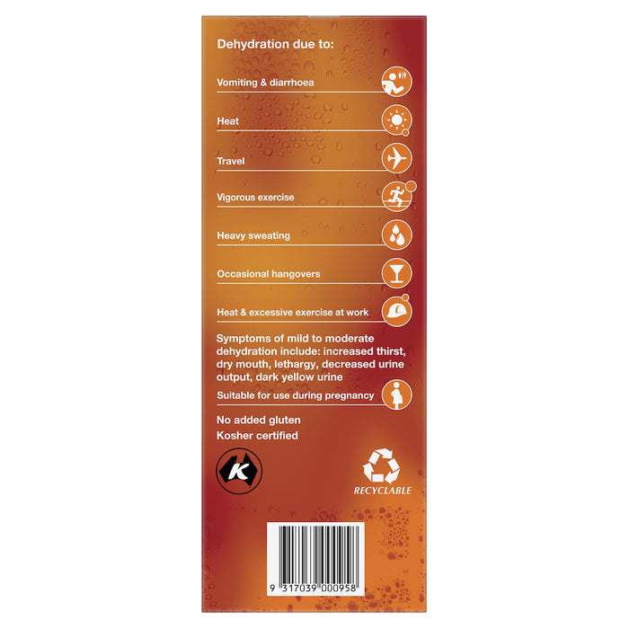 Hydralyte Rehydration Ice Blocks Orange 16