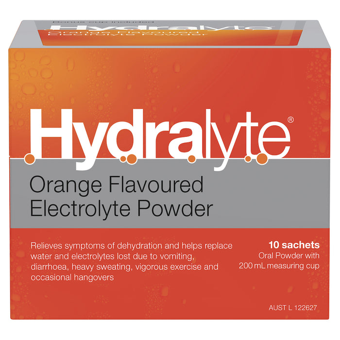 Hydralyte Sachets Orange 4.9g x 10