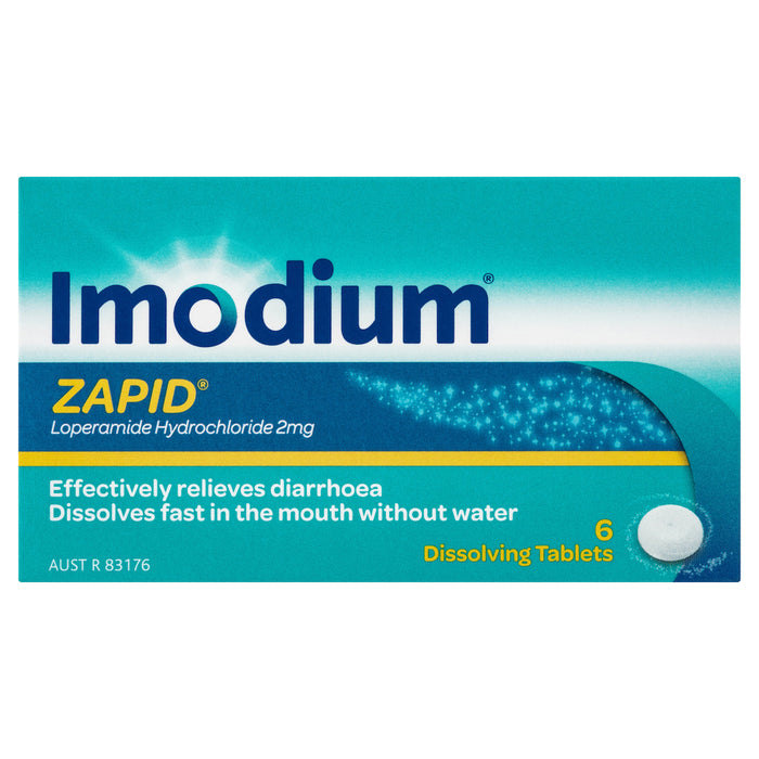 Imodium Zapid Tablets 2mg 6