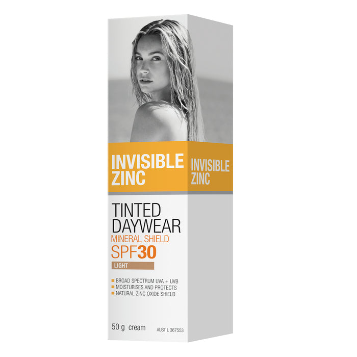 Invisible Zinc Tinted Daywear Light SPF30+ 50g