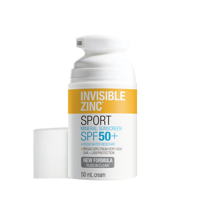 Invisible Zinc4 Hr Water Resistant SPF50+ 50ml