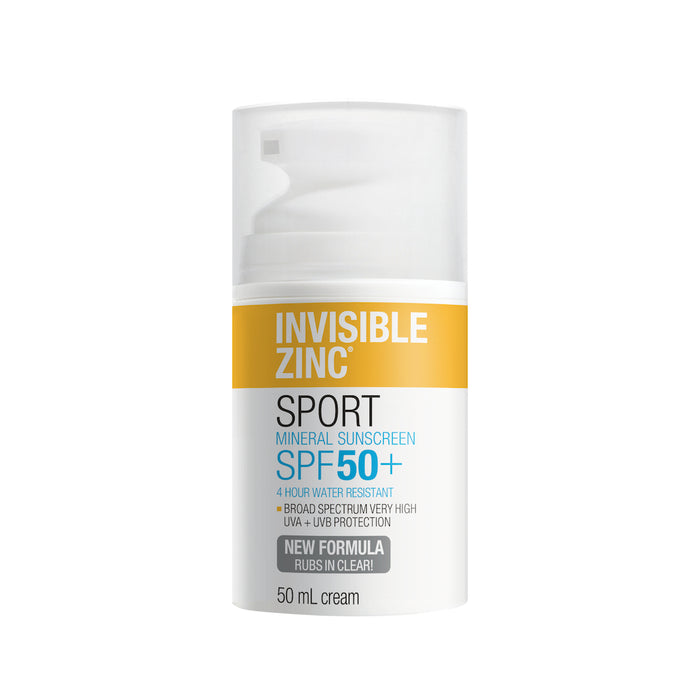 Invisible Zinc4 Hr Water Resistant SPF50+ 50ml