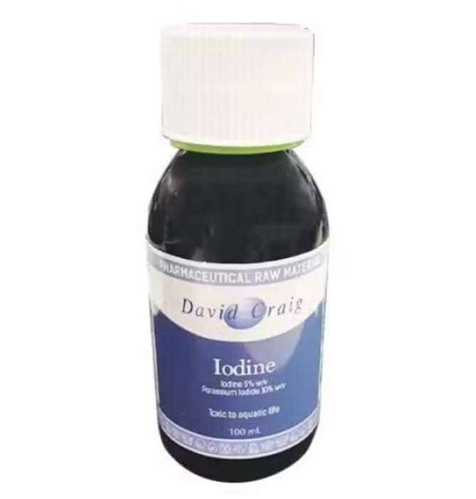 David Craig Iodine Solution 100ml